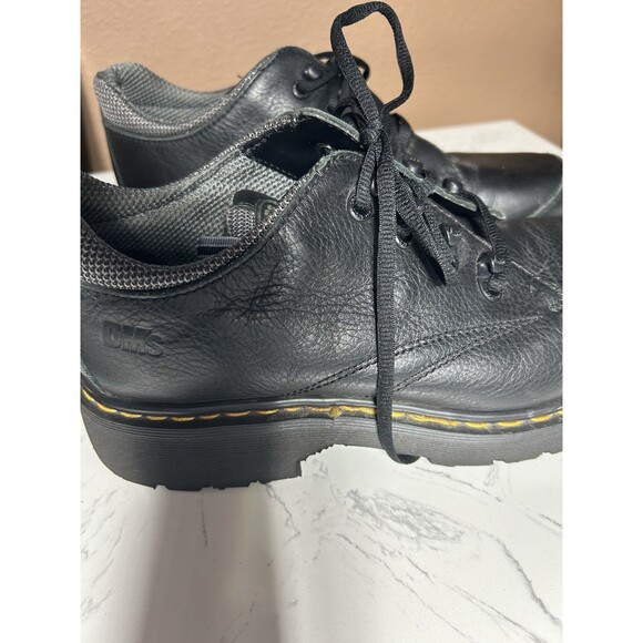 Men\'s Sz 11 Dr Martens AW004 Black Leather Low Top Lace Up Oxford Shoes. Perfect main image 10